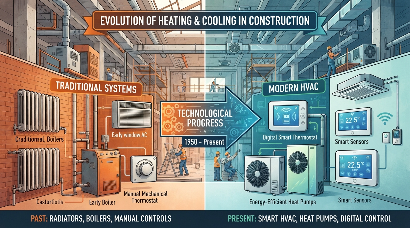 The Evolution of Heating and Cooling Systems in Project Execution